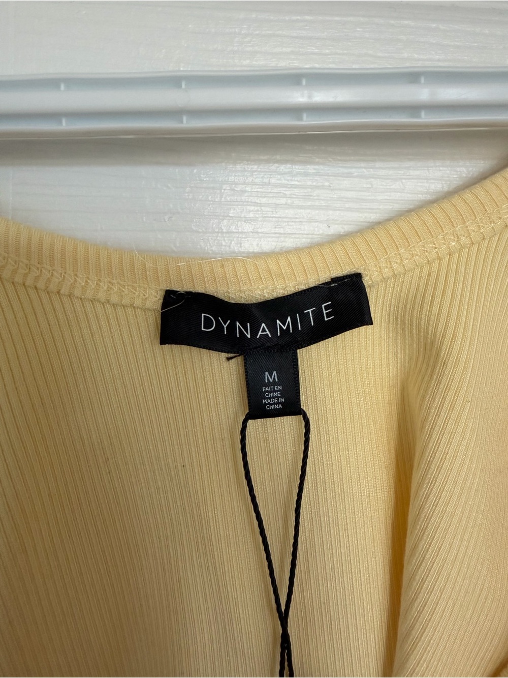 Dynamite Open Back Ribbed Bodysuit - Picture 3 of 7